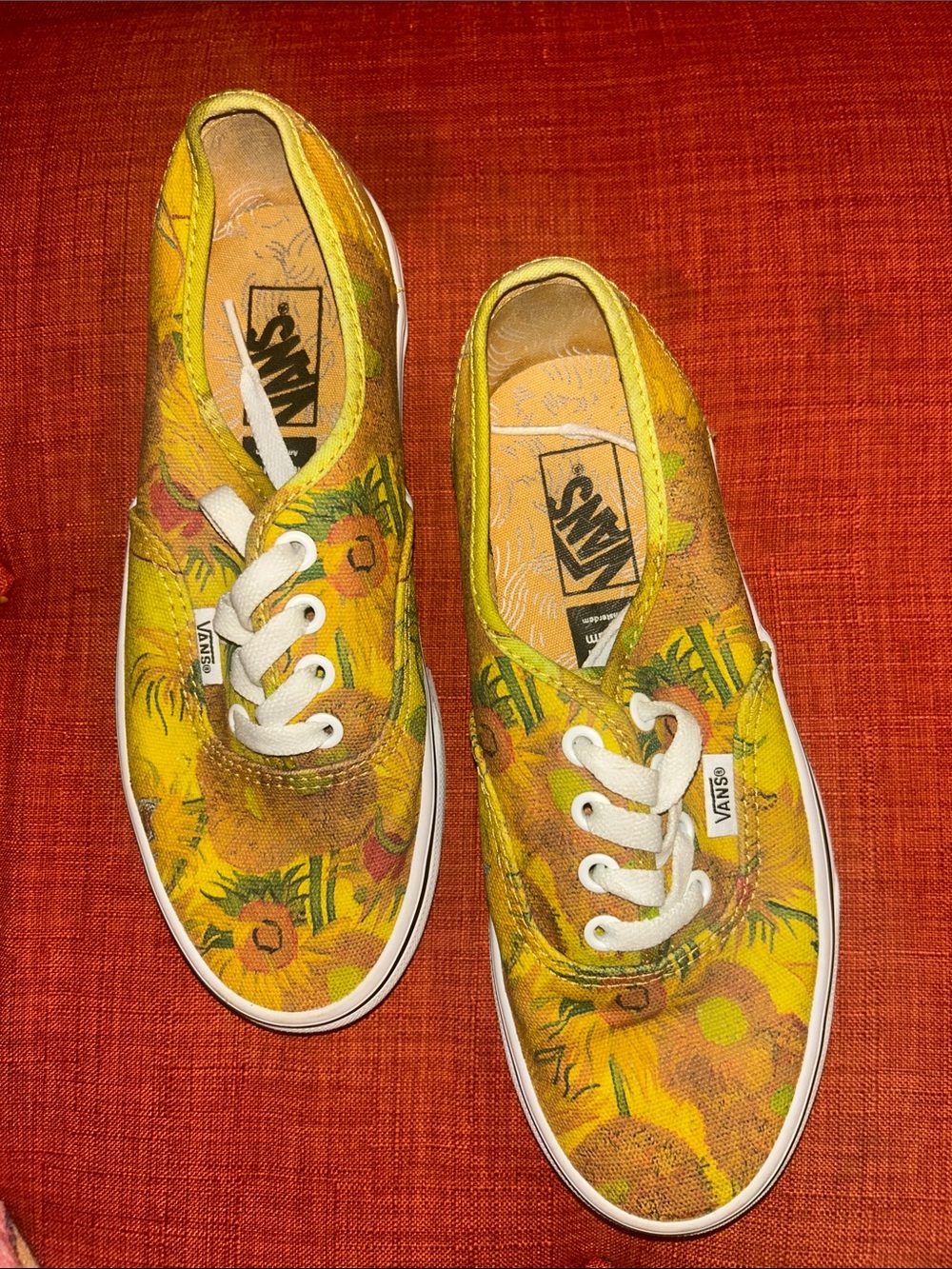 Vans Sunflower Canvas Sneakers. Van Gogh Museum, Amsterdam.